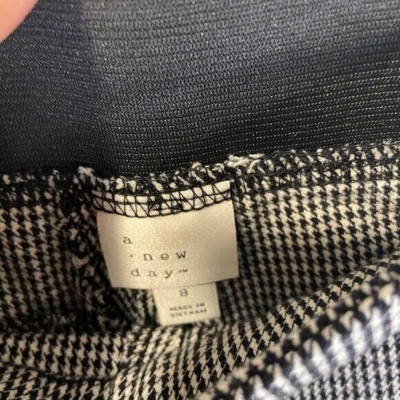A New Day‎ Women's Houndstooth Print High-Rise Skinny Ankle Pants - Picture 5 of 5